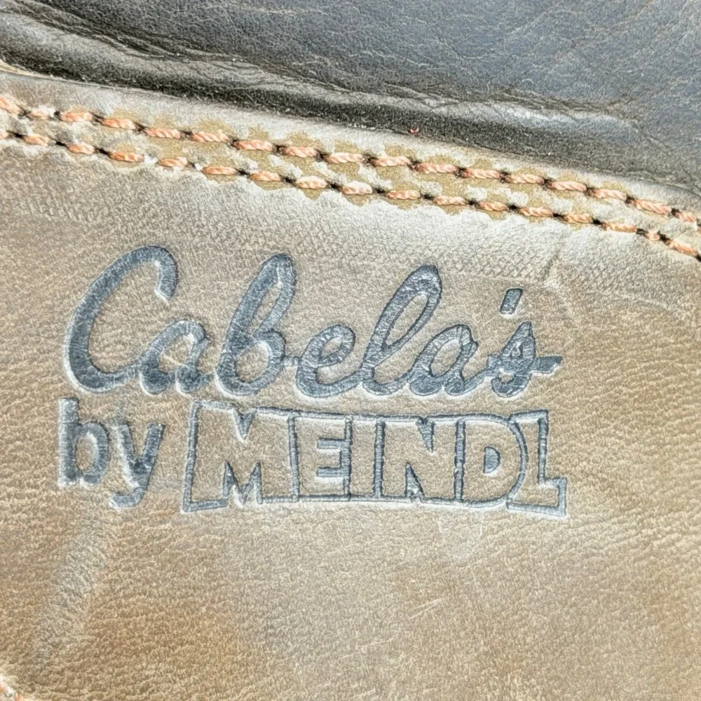 Cabelas by Meindl Gore-Tex Hiking Boots Mens 9 D Brown Leather Made in Germany